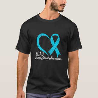 T-shirt Survivant de l'attaque cardiaque Scad survit Guerr