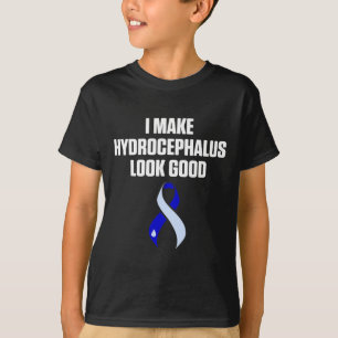 T-shirt Survivant de l'hydrocéphalie Regardez bien Guerrie