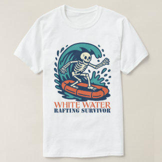 T-shirt Survivant de rafting en eaux vives