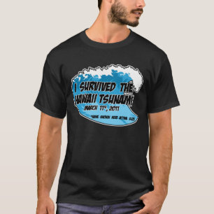 T-shirt Survivant de tsunami