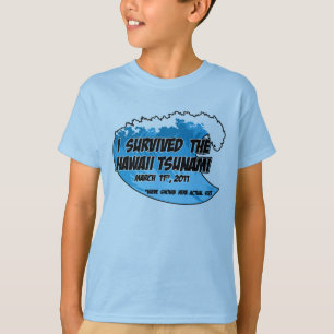 T-shirt Survivant de tsunami