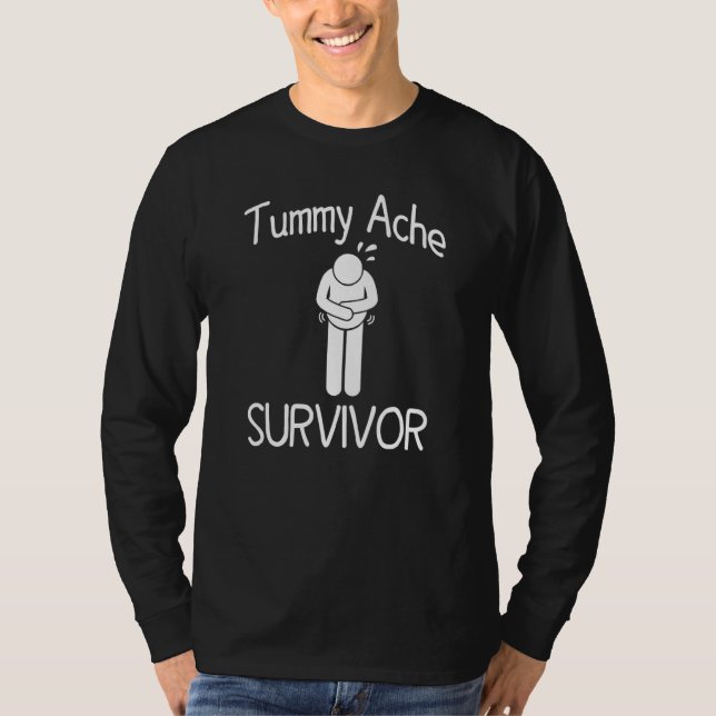 T-shirt Survivant de Tummy Ache (Devant)