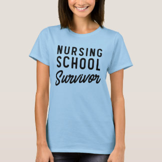 T-shirt Survivant d'école d'infirmières