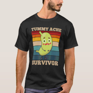 T-shirt Survivant des maux de ventre Maux de ventre IBS H