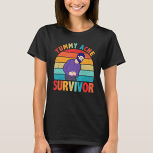 T-shirt Survivant des Maux de Ventre Récupération des Maux