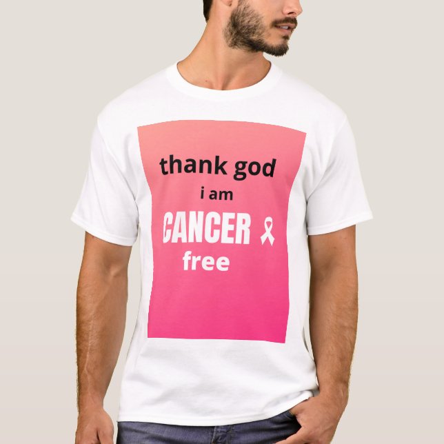 T-shirt survivant du cancer (Devant)