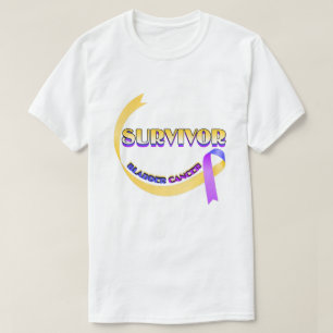 T-shirt Survivant du cancer de la vessie