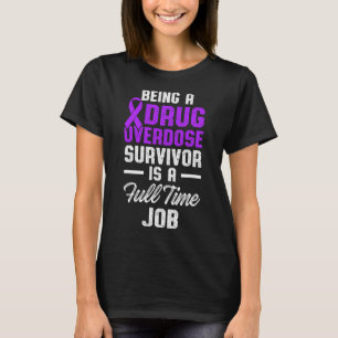 T-shirt Survivant du guerrier de sensibilisation à la surd