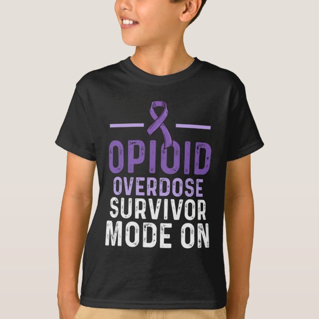 T-shirt Survivant du guerrier de sensibilisation à la surd (Devant)