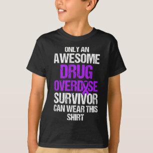 T-shirt Survivant du guerrier de sensibilisation à la surd
