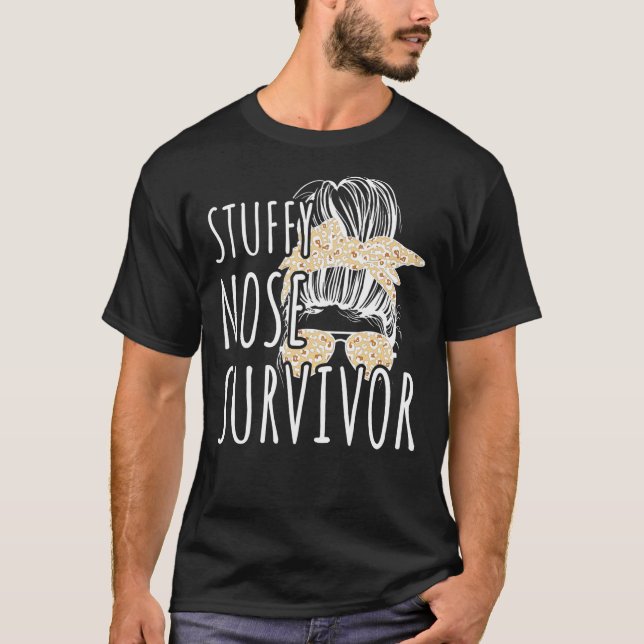 T-shirt Survivant du nez farci 1 (Devant)