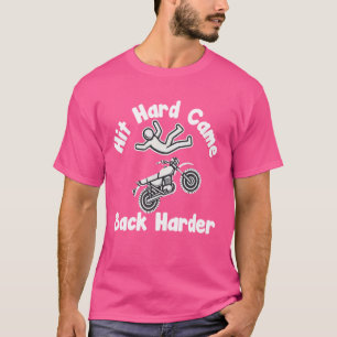 T-shirt Survivant d'un accident de moto Récupération d'une