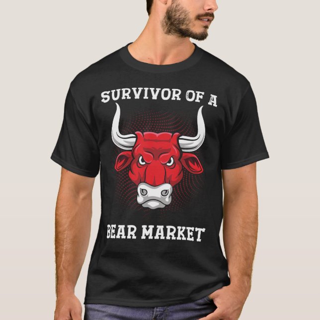 T-shirt Survivant D'Un Marché Ours (Devant)