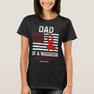 T-shirt Survivant d'une maladie cardiaque, soutien Papa d'