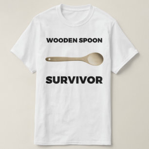 T-shirt Survivant en bois de cuillère