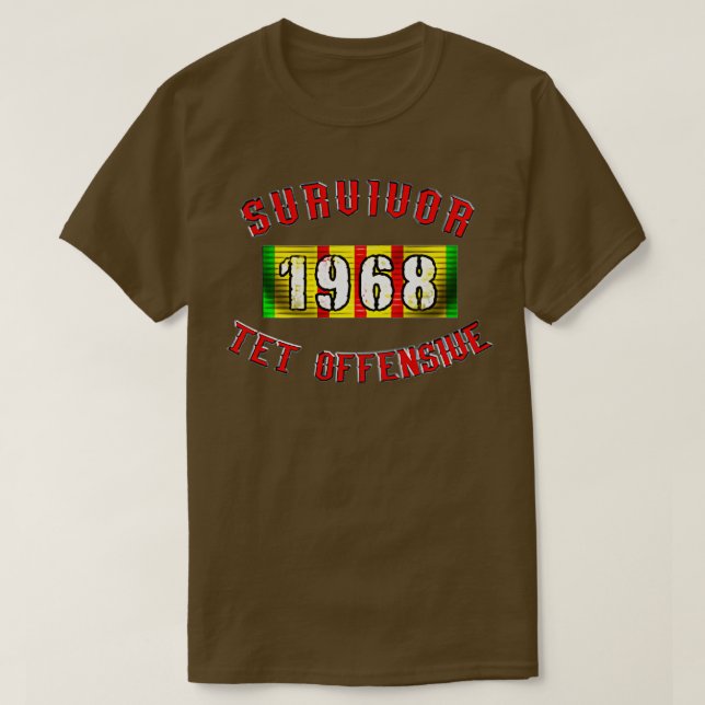 T-shirt Survivant offensif TET 1968 (Design devant)