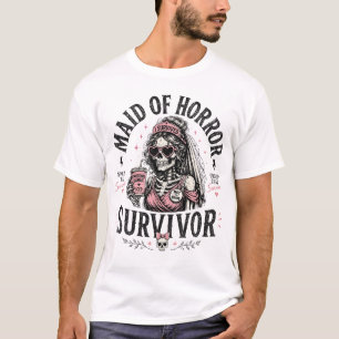 T-shirt Survivante de la demoiselle d'horreur