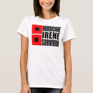 T-shirt Survivante d'Irène d'ouragan