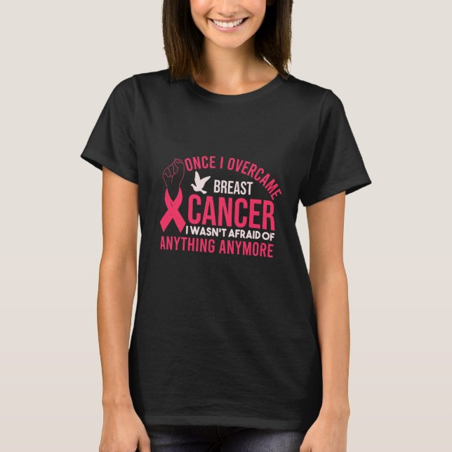 T-shirt Survive breast cancer (Devant)