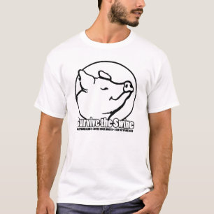 T-shirt SURVIVEZ aux porcs
