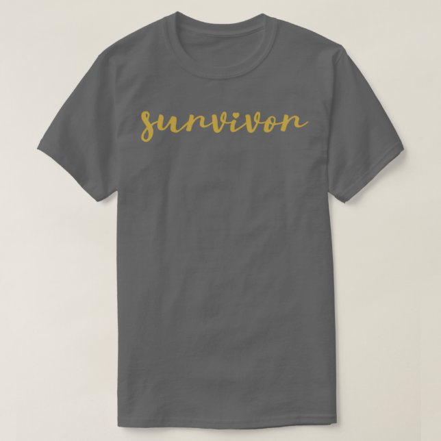 T-shirt Survivor (Design devant)