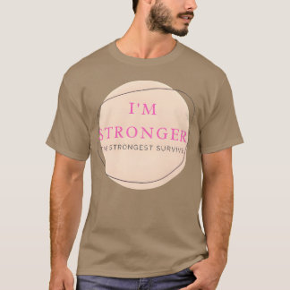 T-shirt Survivor Montre ta force mentale garçon