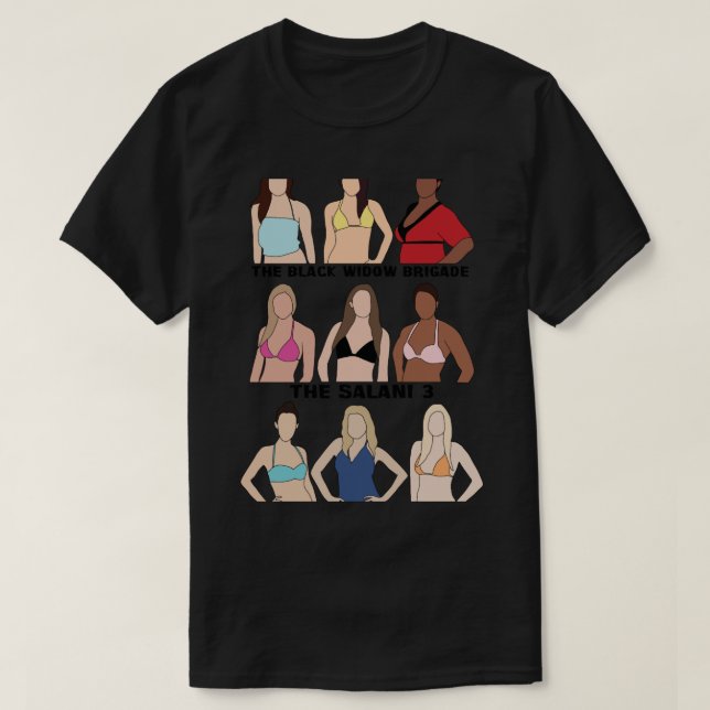 T-shirt Survivor_s Toutes les alliances féminines (Design devant)