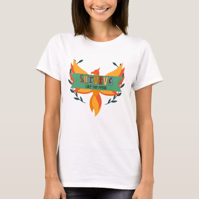 T-SHIRT SURVIVRE (Devant)