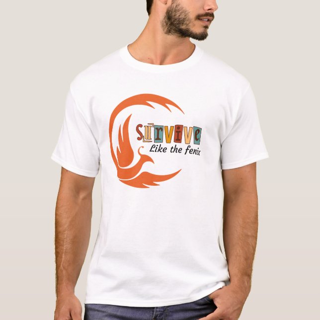 T-SHIRT SURVIVRE (Devant)