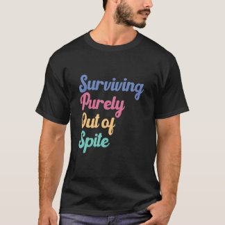T-shirt Survivre Purement Hors D'Épicé Vivre Purement Hors