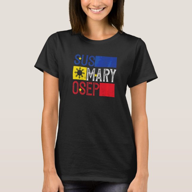 T-shirt Sus Mary Osep Expression Philippine Pour Les Phili (Devant)
