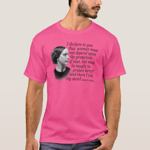 T-shirt Susan B Anthony cite la militante des droits des f