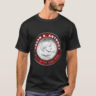 T-shirt Susan B Anthony Dirigeant Sufferagiste Pour L'Égal