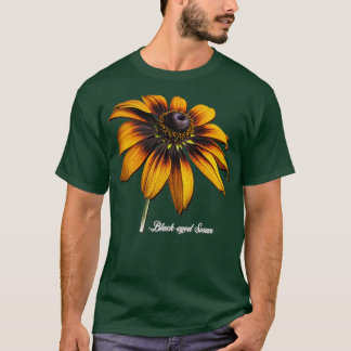 T-shirt Susan Flower aux yeux noirs