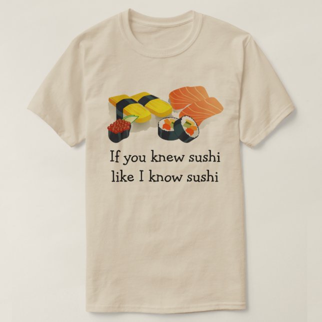 T-shirt Sushi (Design devant)