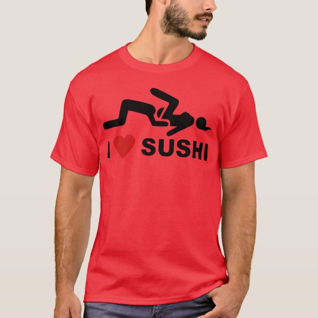 T-shirt sushi2c vintage (Devant)