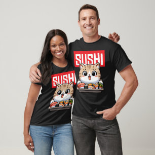 T-shirt Sushi Cat