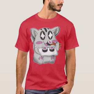 T-shirt Sushi Cat Kawaii Manga Anime Japon Graphic Harajuk