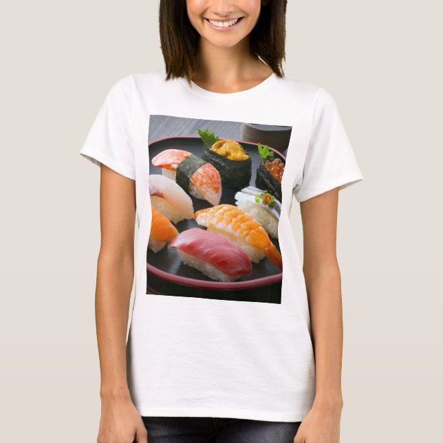 T-shirt Sushi Circle – Japanese Round Dance (Devant)