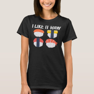 T-shirt Sushi cool Pour Hommes Femmes Sashimi Japonais Fru