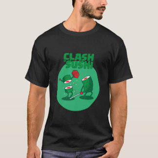 T-shirt Sushi de choc drôle