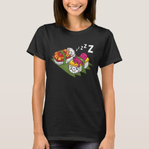 T-shirt Sushi Dormir Japon Cuisine japonaise Chef cuisine