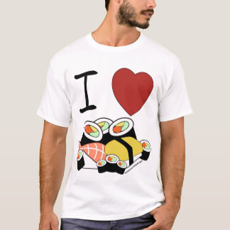 T-shirt Sushi du coeur I