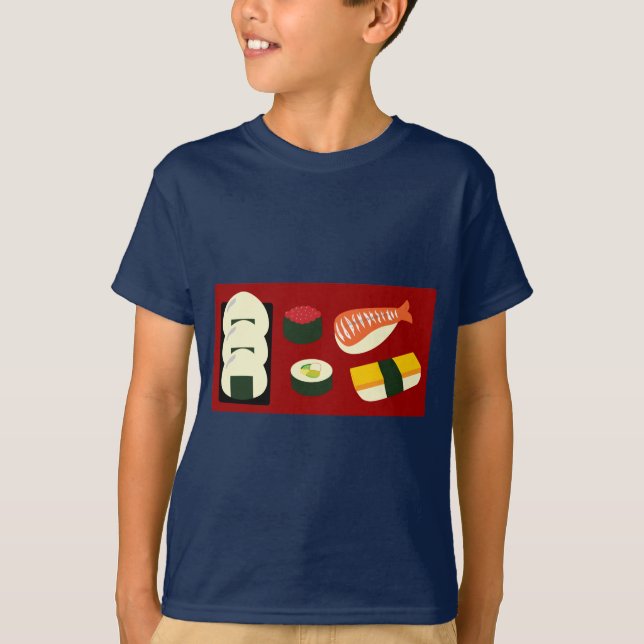 T-shirt Sushi Fun (Devant)