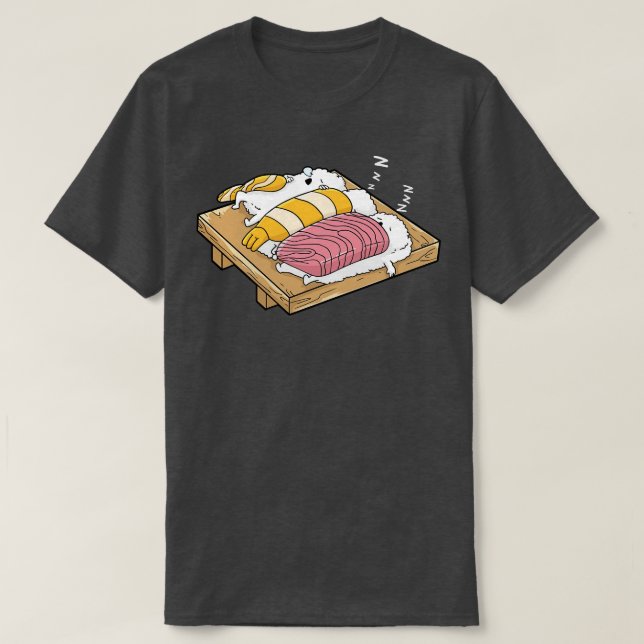 T-shirt Sushi japonais Anime (Design devant)