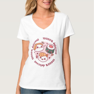 T-shirt sushi kawaii avec des citations drôles pour amoure