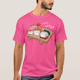 T-shirt Sushi Kawaii Dormir