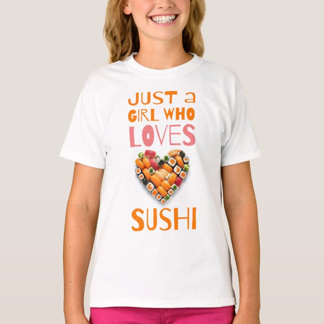 T-shirt Sushi Love (Devant)