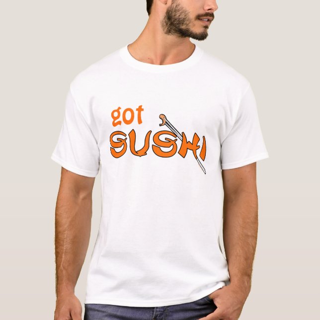 T-shirt sushi obtenus (Devant)