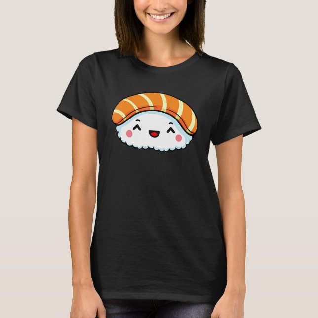 T-shirt Sushi Sashimi Japonais Plat Cuisine Itamae C (Devant)